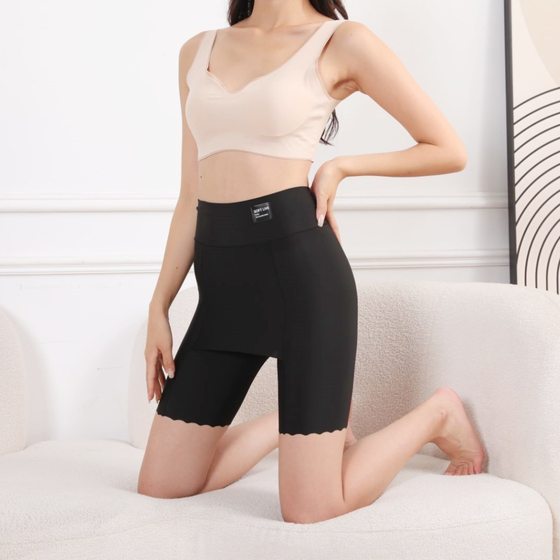 Ice silk compartment cover area safety pants large size 200*0.5kg five-point no curling edge summer base to prevent exposure for women's high waist
Ice silk compartment cover area safety pants large size 200*0.5kg five-point no curling edge summer base to prevent exposure for women's high waist