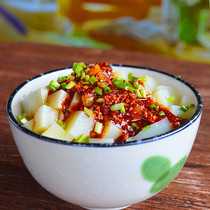 Hunan Xiangxi eighteen-hole Phoenix hibiscus Hibiscus Fresh Rice Tofu Snack Send to the Pepper Farmhouse Artisanal Homemade