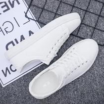 Hong Kong Tide Cards Small White Shoes Mens Shoes Spring 2022 New Korean Version Breathable 100 Hitch Students White Board Shoes Man Wave Shoes