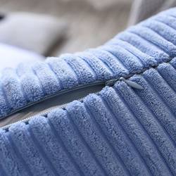 Nordic sofa pillow cushion cover corduroy striped pillowcase
