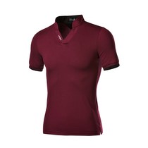 Mens polo shirt summer short eeve Tshirts Mens short-sleeved polo shirt