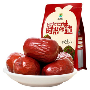 秦之脉 陕西特产狗头枣陕北红枣500克