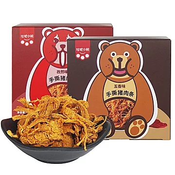 珍妮小熊手撕猪肉条80g即食肉条[6元优惠券]-寻折猪