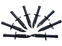 Outdoor training rubber knife COS film and television props Student military training soft knife Childrens toy soft dagger without knife