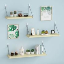 Wall-mounted desk bookshelf shelf Wall large load-bearing board shelf wall decoration wall shop beauty