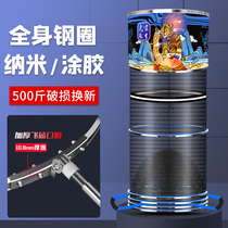 New stainless steel black pit special competitive fish protection net thickened speed dry gluing anti-hang fishing net pockets fishermans fishing