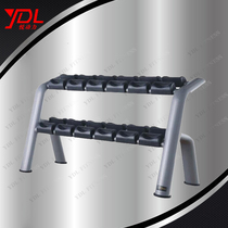 Dumbbells Shelf Commercial 10 Pay ten For group Fitness Room Special Double Dumbbells Frame Square Tube Fixed Round Body gymnastic