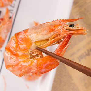 即食烤虾干虾仁大海味零食对虾孕妇补钙海鲜干货虾子虾米小吃包邮