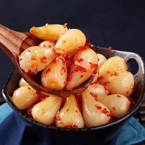 Spicy and sour buckwheat head Hunan specialty fresh wild rice head pickled pickle Farm buckwheat head sauerkraut homemade meals 220g