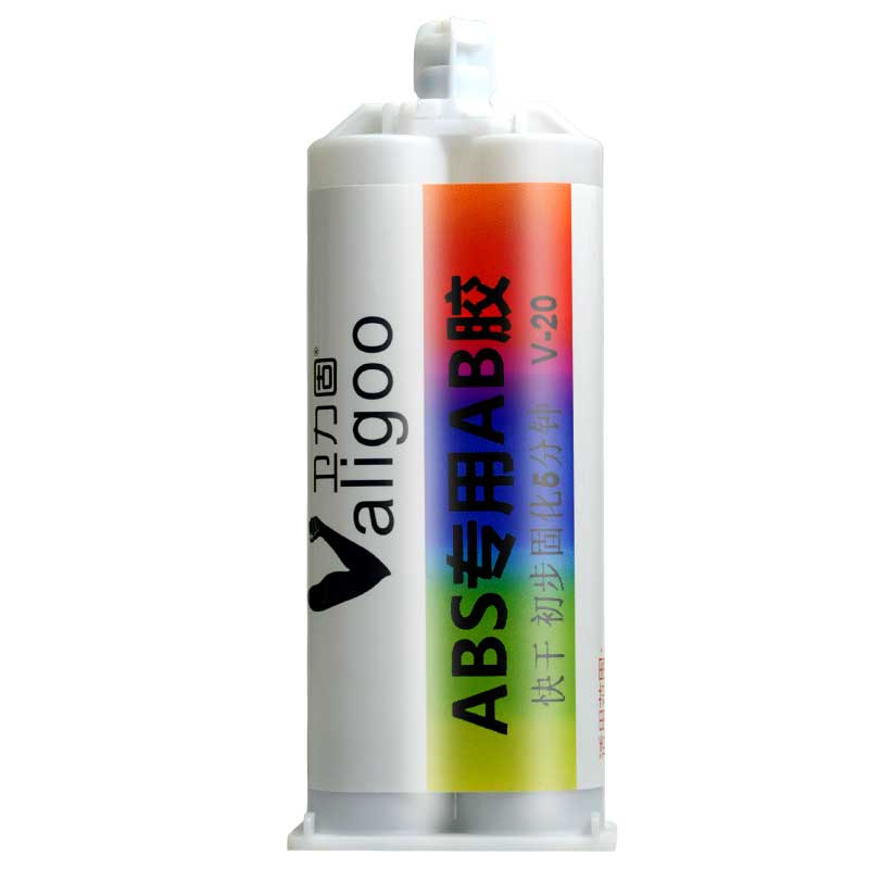 Wale solid abs special strong glue ab glue transparent quick - drying transparent plastic PVC acrylic PC metal wood, stone, glass ceramic glass copper iron aluminum special glue