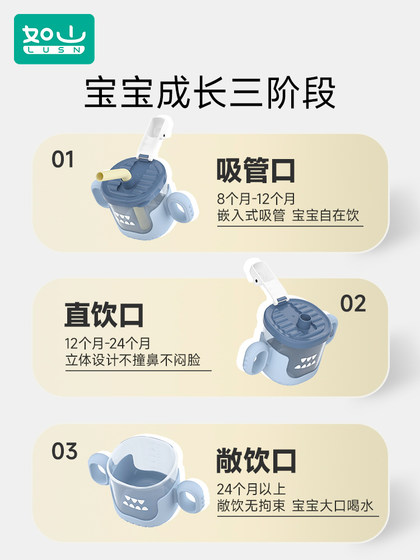 Rushan Children 's Water Cup Milk Cup 안티 폴 스케일 유아 및 유아의 밀짚 컵 아기 홈 식수 컵 컵 배우기 컵 Rushan Children 's Water Cup Milk Cup 안티 폴 스케일 유아 및 유아의 밀짚 컵 아기 홈 식수 컵 컵 배우기 컵
