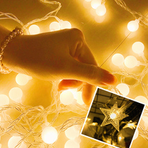 Star lights led small colored lights flashing lights girl romantic room dormitory lights decoration net red light bulb string lights ins transformation