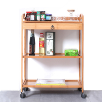 Kitchen Restaurant dining car Wine car Hot pot shop side dish rack Beauty salon trolley Beauty salon tool car