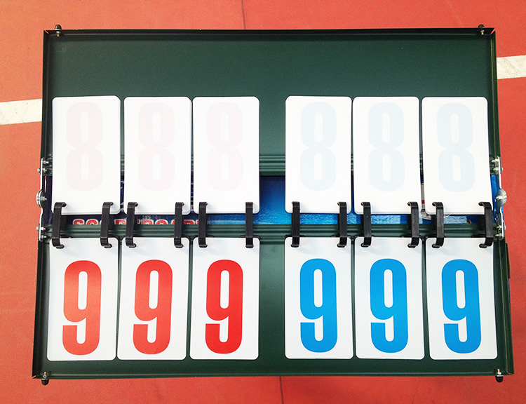 羽毛球记分牌乒乓球篮球比赛计分器知识竞赛积分牌翻分牌计数翻牌