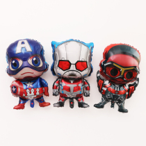 Captain America Spider Aluminum Balloon New Years Day New Year Christmas Kindergarten Party Balloon Decoration Supplies