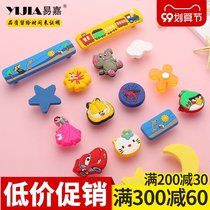 Childrens room creative cartoon handle star color pink cabinet drawer cloud Blue Cabinet wardrobe door handle