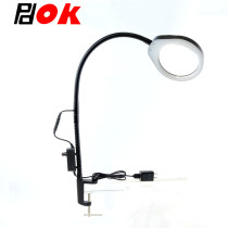 PDOK sandwich-style amplification mirror with lamp high-definition lens lengthening 600mm rod length PD-032A elderly reading student painting sculpture test mobile phone repair jewelry stone identification