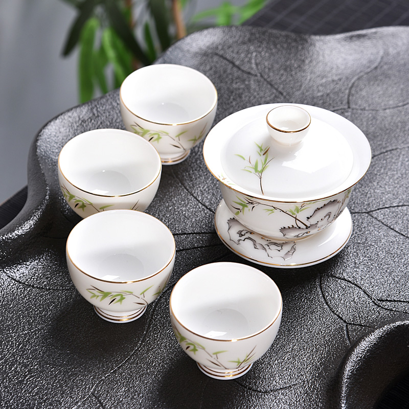 Ancient sheng up 4 new hand - made tureen travel suit portable package to crack a pot of ceramic fourth outdoors