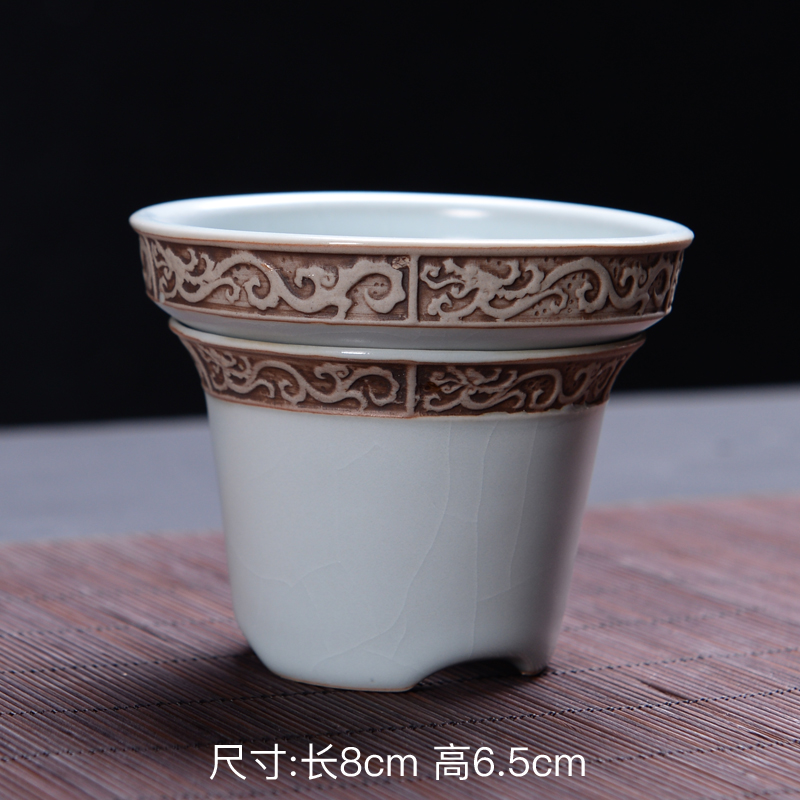 Your creative up) filter tea strainer filter saucer celadon kung fu tea accessories tea Japanese tea