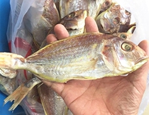 Yangjiang one night dry salt fish dry Hailing Island features red three-line dried fish seafood dry goods 500 grams