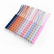 Infant silicone gel hardware duckbill pacifier pacifier Tooth Gum Baby Grindle Silicone Bracelet Bite Bite Glue New
