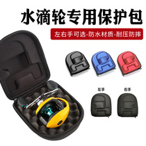 EVA River Fishing Bag Left Right Hand Lujah Water Drop Wheel Wrap Protection Case Pressure Resistant Fishing Wheels Containing Bunches Rod Bag Tie Bar