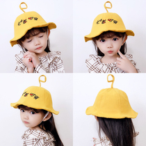 Baby hat spring and autumn children fisherman 1 thin section 2 cute 3-year-old princess foreign style baby girl little sister