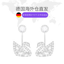 German direct mail Swarovski fashion new diamond hollowed out women Swan earrings earrings