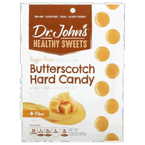 Hong Kong direct mail Dr Johns Healthy Sweets Butterscotch Candy Contains Fiber Sugar-Free 3