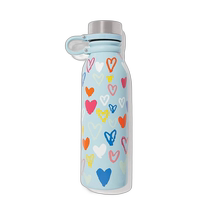 brighton blue love water bottle color - blue (American outlet) straight hair