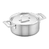 Demeyere Industry 5-Shelf 5-Quart Stainless Steel Dutch Oven - Stainless Steel 5 5
