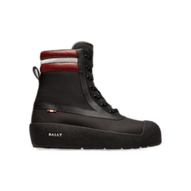 Bally Croker 6239721 Mens Black Calfskin Shirling-Lined Boots - Black
