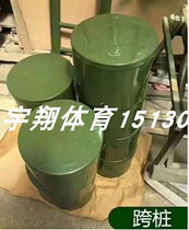 400m obstacle cross-pile force school Fire physical fitness psychological obstacle training equipment Five-step pile mobile jump pile