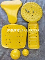 Outdoor fitness equipment Path maintenance accessories Foot pedal twister turntable seat Walking machine Shoes Iron official hat