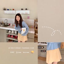 To the spot it is recommended to match a set of chicken yellow skirt into the autumn chao beauty~=IAC Korean generation