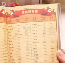 Weight loss clocking plan this self-discipline form diary record this hand account plan slimming creative notebook