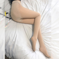 Xu Lin mini flesh color thick bottoming stockings new winter light leg artifact high waist wear thin