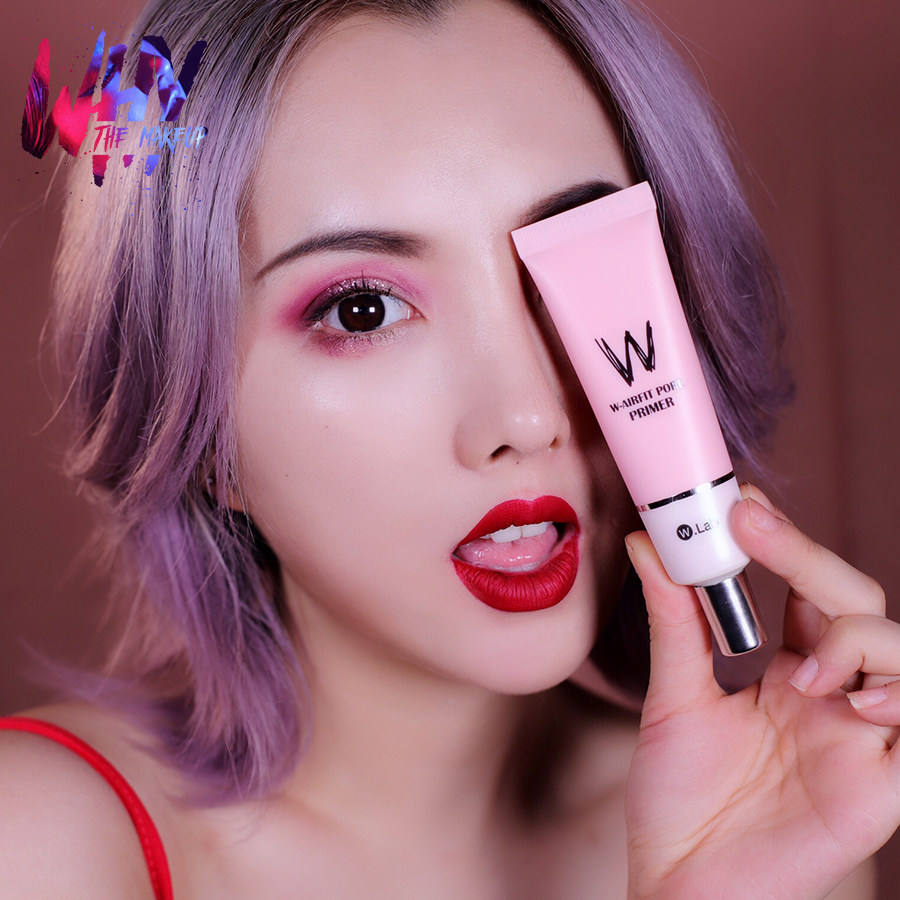 魏莫斯 韩国w.lab隔离霜wlab粉色妆前乳控油保湿遮瑕隐形毛孔