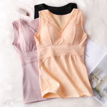 Winter pregnant women warm vest cotton and velvet thickened Belly Belly vest vest pregnant women with chest pad size