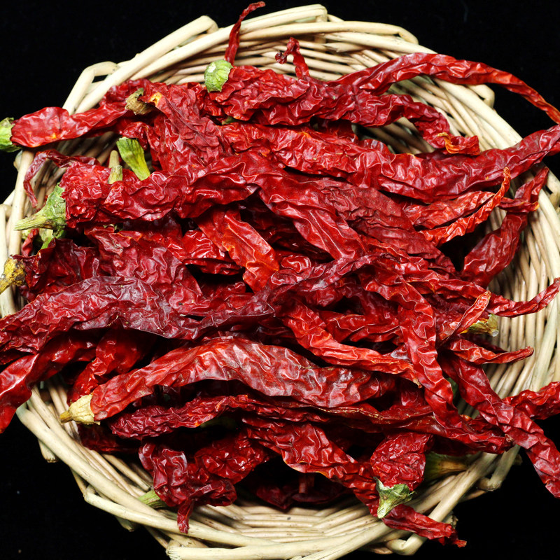 农啦啦新疆辣皮子线椒500g包邮辣皮子大盘鸡沙湾安集海辣椒干辣椒