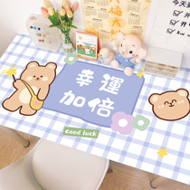 Dormitory Renovation Desktop Sticker Mesh Red Self-Glued Bedroom Cozy Wallpaper Tableclob Renovated Waterproof Anti-Oil And Anti-Burn