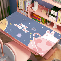 ins teen girl students study study special leather desk cushion cartoon cute writing desk waterproof and anti-oil table cloth