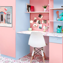 Pure Color Eco-friendly Wallpaper Self-Adhesive Dorm Room College Student Dorm Room Bedroom Cozy Waterproof Damp Damp Mesh Red Background Wall Wallpaper