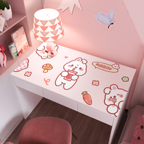 Cartoon Cute Animal Leather Student Dorm Room Desk desk Desk Dresser Mat Cloth waterproof and anti-burn and burn-free
