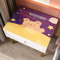 Cute Cartoon Bed Head Cabinet Geb Pvc Mat Waterproof Anti-Burn and Cut Soft Glass Tea Table Tabletop Protection Mat