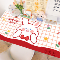 Desktop Waterproof Anti-Oil Self-Adhesive Paper Student Dorm Room Desk Writing Desk Ins Dormitory Decoration Desk Net Red Sticker