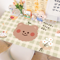 Cute Cartoon Dormitory Desktop Sticker Self-Glued Desk Furniture Refurbished Stickers Waterproof Anti-Oil Wash-Free Removable