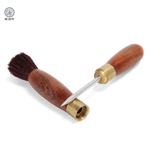 Tao Shangyin Puer Tea Needle tea knife black sandalwood Rosewood handmade copper black tea knife stainless steel tea knife