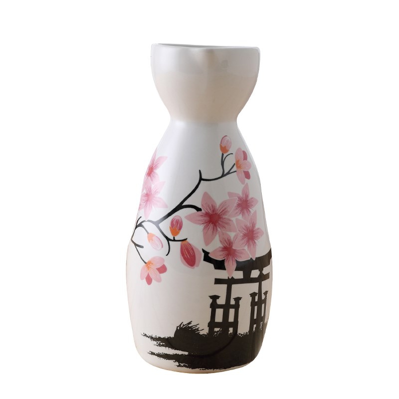 Japanese temperature and wind restoring ancient ways of household ceramics hip clear hip points and small yellow rice wine bottle wine liquor restaurant wine