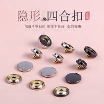 Button button button coat female child female round button button